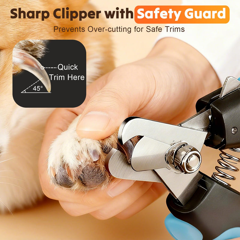 Silent Dog Nail Grinder, Whisper Quiet Claw Trimmer for Sensitive Pets, Safe & Stress-Free Nail Grooming for Dogs and Cats - PawsPlanet Australia