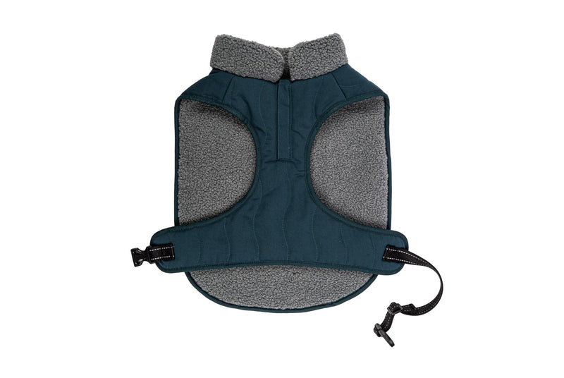 King Buck Quilted Dog Jacket, Deep Teal, M/L, KB-QJKT-DT-M/L-1 Medium