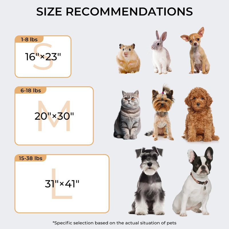 Luciphia 1 Pack 3 Blankets Fluffy Premium Fleece Pet Blanket Flannel Paw Bone Printed Throw for Dog Cat(Medium 30"x20", Grey) 30x20 inch (Pack of 3) Grey Bone - PawsPlanet Australia