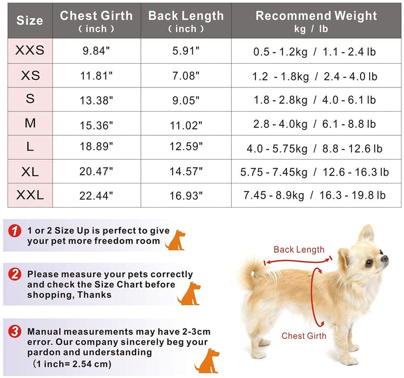 Idepet Pet Dog Classic Knitwear Sweater,Fleece Coat for Small,Medium Dog,Warm Pet Dog Cat Clothes,Soft Puppy Customes (XS, Rosered) X-Small