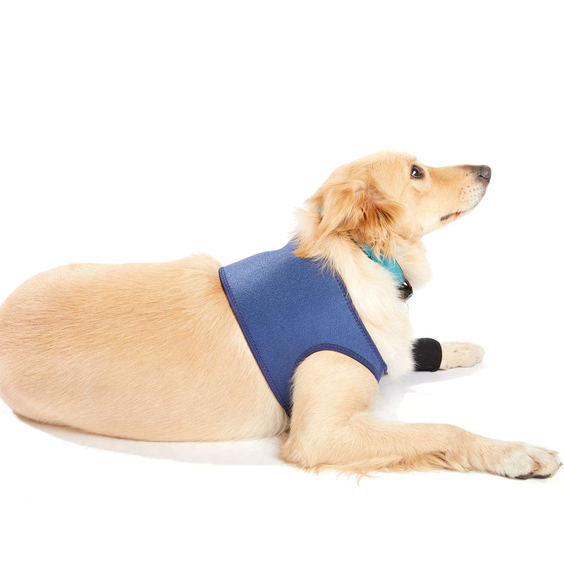 Dog Recovery Suit, Cone Collar Alternative, Abrasion Resistant Dog Recovery Sleeve, Washable 2.5mm Thick and Waterproof, Pet Wounds Prevent Licking, Bite, Keep Dry (L) Large - PawsPlanet Australia