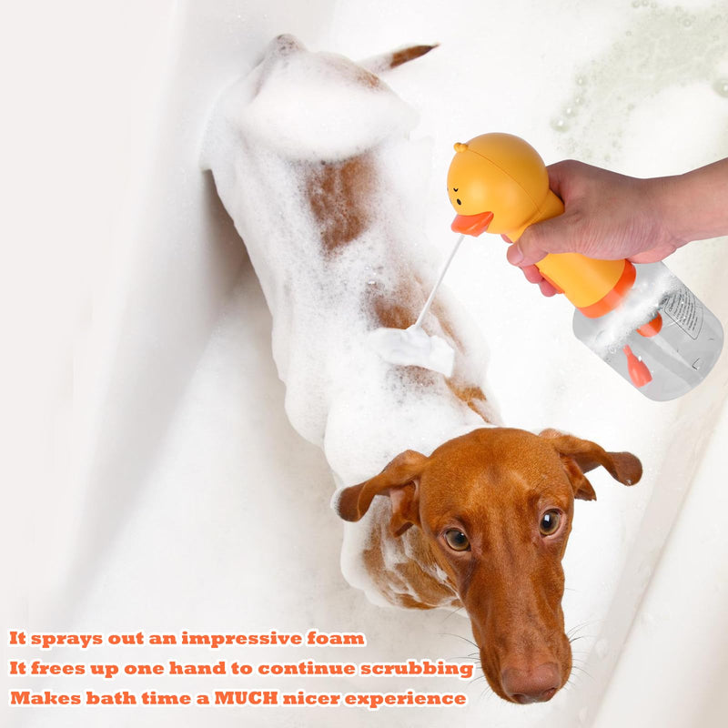 Electric Foaming Shampoo Dispenser for Dog and Cat Bathing, Rechargeable Soap Foaming Machine for Pet Bathing, Bathroom, Kitchen Sink, Toilet Cleaning - PawsPlanet Australia