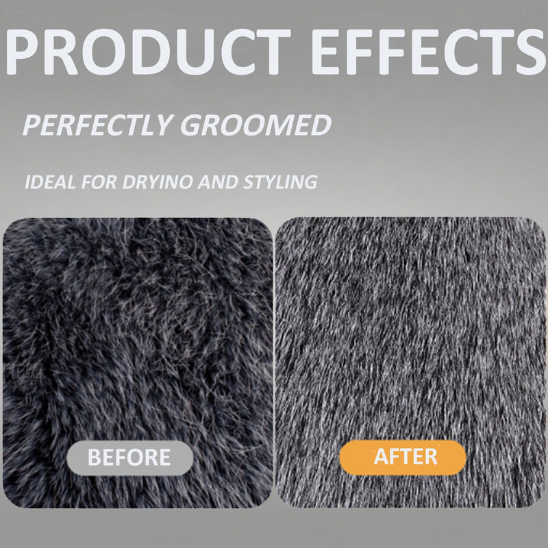 Fresh Fur Shower Brush, 3-in-1 Self-Cleaning Steamy Pet Brush for Dogs & Cats – Grooming Tool for Long & Short Hair, Removes Loose Hair & Reduces Shedding - PawsPlanet Australia