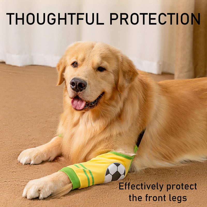 TYXHXTF Recovery Sleeve Dog, Elbow Brace Dog Surgery Recovery Sleeve for Front Legs, Knee Brace Osteoarthritis for Dogs Prevents Licking Wounds (XL)