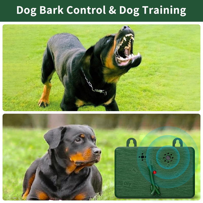 Anti Barking Devices for Dogs, 50FT Ultrasonic Dog Bark Control Devices with 4 Modes, Ultrasonic Dog Deterrent Bark Box Sonic Dog Barking Deterrent Devices for Indoor/Outdoor Dog Use - PawsPlanet Australia