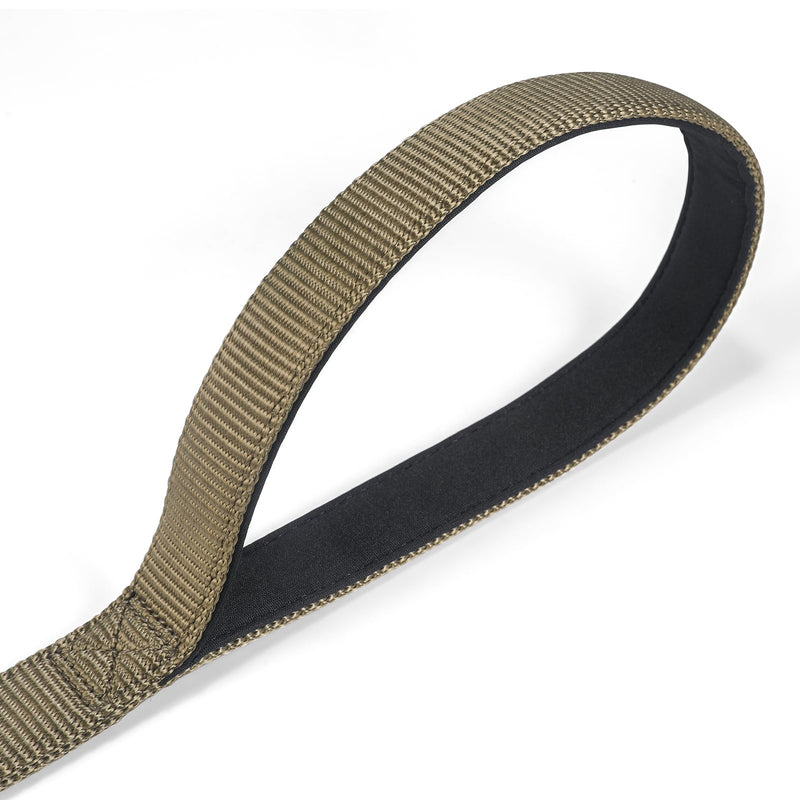 Advanced Short Dog Leash with Soft Padded Handle and Heavy-dutyClip & Nylon - 12 Inches Lead for Large and Medium Breed Dogs Daily Use. (Military Green, 12 Inches) Military Green - PawsPlanet Australia