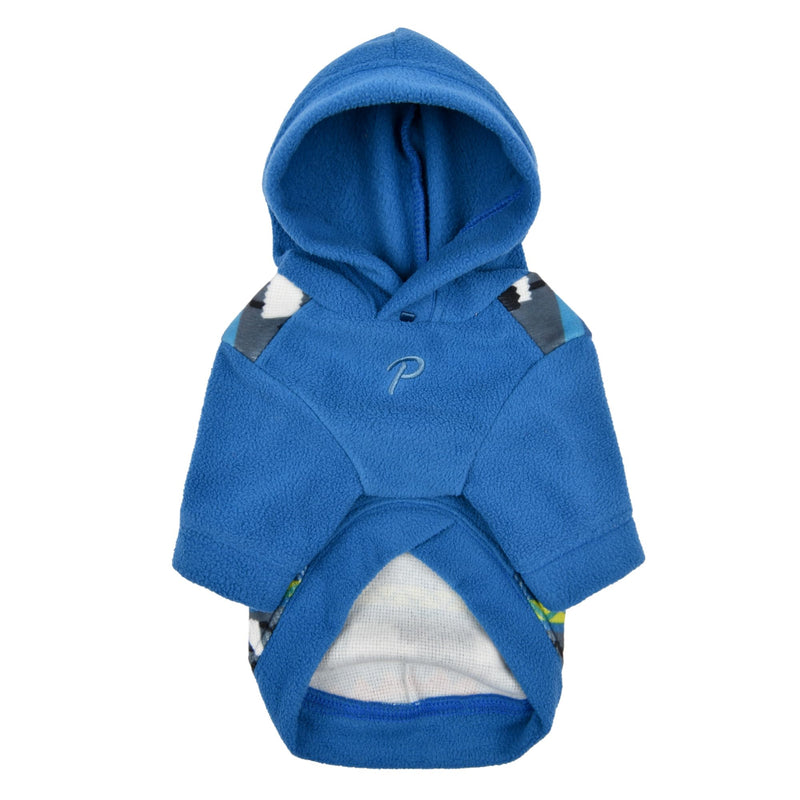 Puppia Kosa Winter Hoodie Warm Cozy Fashionable for Small Dogs, Teal, Small TEAL_KOSA - PawsPlanet Australia
