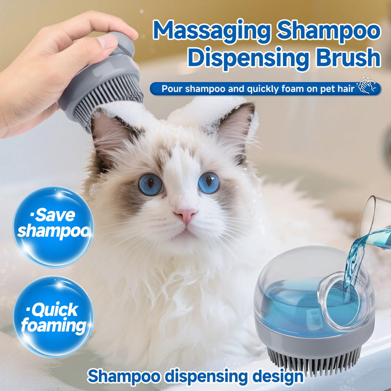3-in-1 Pet Steam Brush Set for Dogs & Cats, Grooming Comb with Spray, Defur Tool, Water-Free Shampoo, Bath Gloves,Bath Brush, Tooth & Ear Brush, Towel (11PCS) 7.9"-Big combination - PawsPlanet Australia