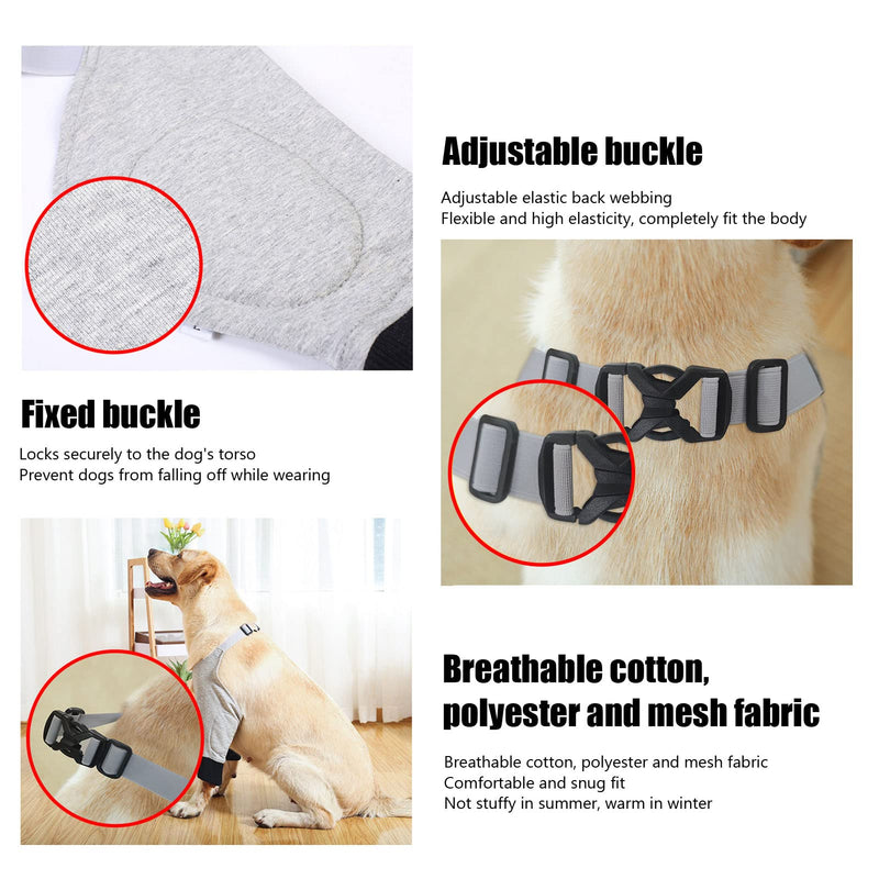 Dog Leg Joint Sleeve, Joint Warming Pet Recovery Sleeve Soft Padded Dog Elbow Protector for Small Medium Large Dogs (XL) - PawsPlanet Australia