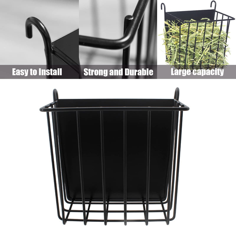 DEVIER Metal Rabbit Hay Feeder, Heavy-Duty, 6.9x4.7x6.6 in, for Multiple Pets - PawsPlanet Australia