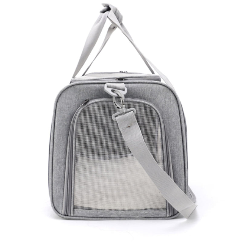 Movelo, Pet Carrier with Two Entrances – Top & Side Opening Soft-Sided Travel Carrier for Cats & Small Dogs up to 25?lbs – Airline Approved, Mesh Ventilation, Removable Pad & Shoulder Strap - PawsPlanet Australia