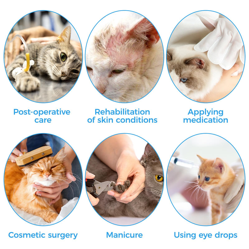 Cat Collar Soft S, Cat Collar Lick Protection for Kittens and Small Cats, 1.8-4.5 kg, Comfortable Collar Cat After Surgery