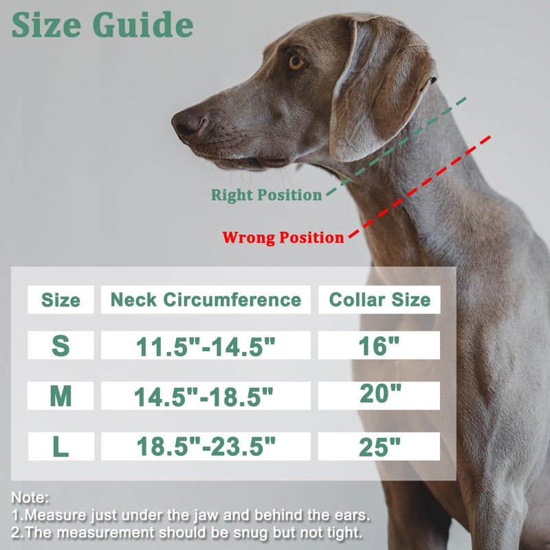 Mayerzon Dog No Pull Collar, Vintage Slip Prong Collar for Large Medium Small Dogs, Personalized Dog Pinch Collar with Quick Release Buckle for Walking Training Festival Large,2.5mm,25-Inch,18.5-23.5"Neck - PawsPlanet Australia