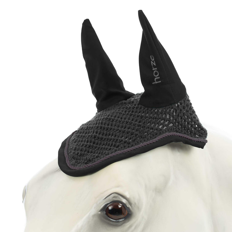 Horze Pegasus Pony Ear Net - Caviar - Pony