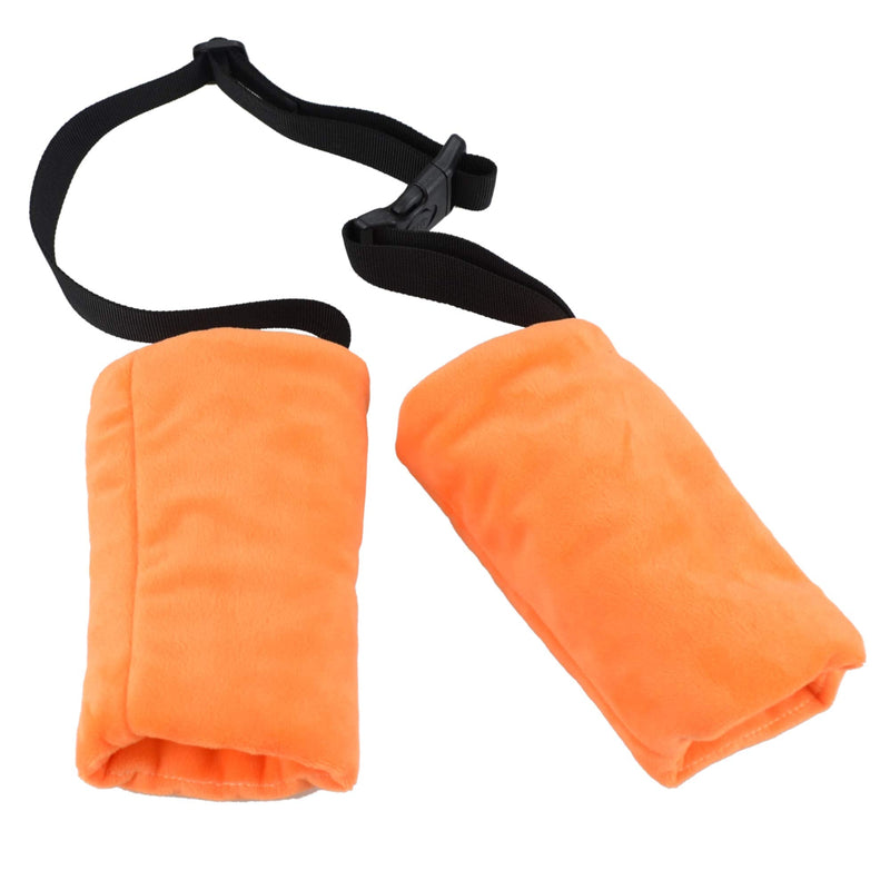 Dog Elbow Protector Fleece Elbow Sleeves with Cotton Pad for Dogs Prevent Injury (Small) Small