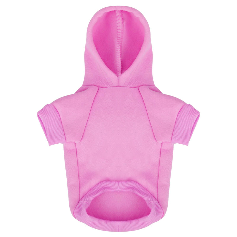 Comfortable Polycotton Dog Hoodie: Soft, Lightweight Puppy Vest for Small and Large Dogs, Highlighting The Heartfelt 'I Only Love My Bed, My Mama, I'm Sorry' Slogan Print Pink Large - PawsPlanet Australia