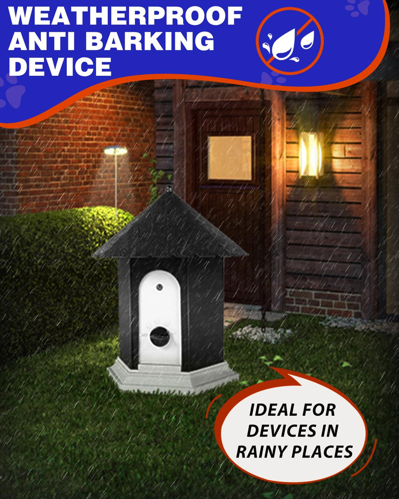 Anti Barking Device, Ultrasonic Dog Barking Deterrent Devices Up to 50 Ft Range, Dog Barking Control Device Bark Box with 3 Modes, Dog Barking Silencer Safe for Dogs & People - PawsPlanet Australia