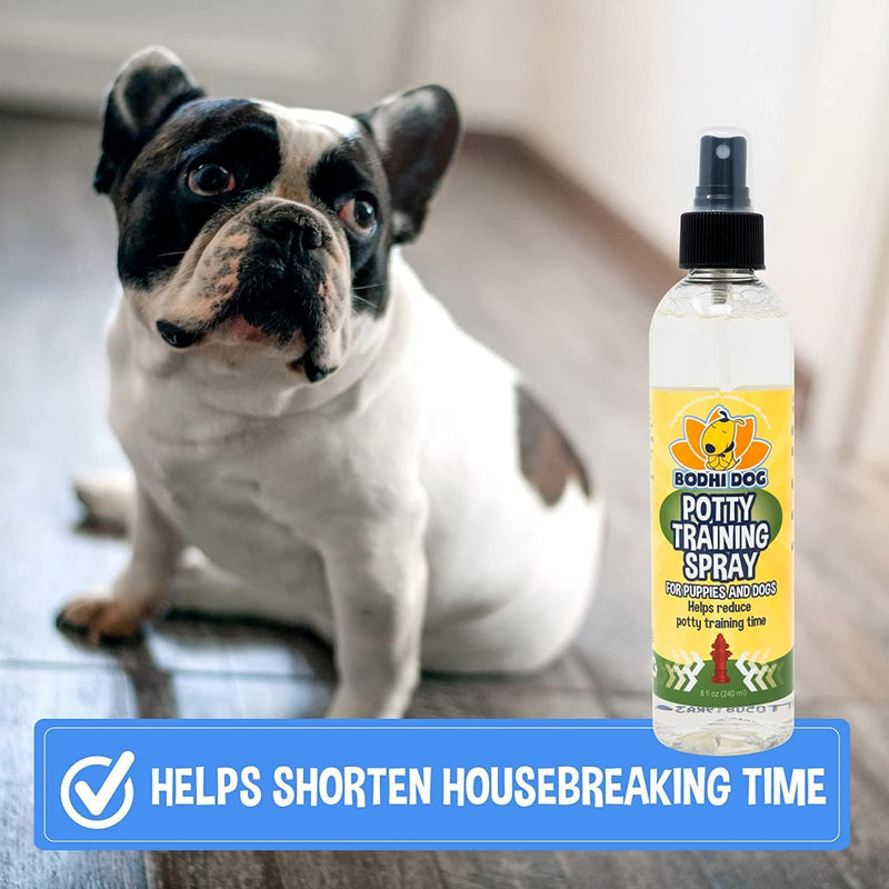 Bodhi Dog Potty Training Spray - Puppy & Dog Training Aid for Indoor & Outdoor Attractant Spray Use - Encourages Proper Dog Pee Here Habits - Safe for Pets & Home - Made in The USA (8 Fl Oz) - PawsPlanet Australia