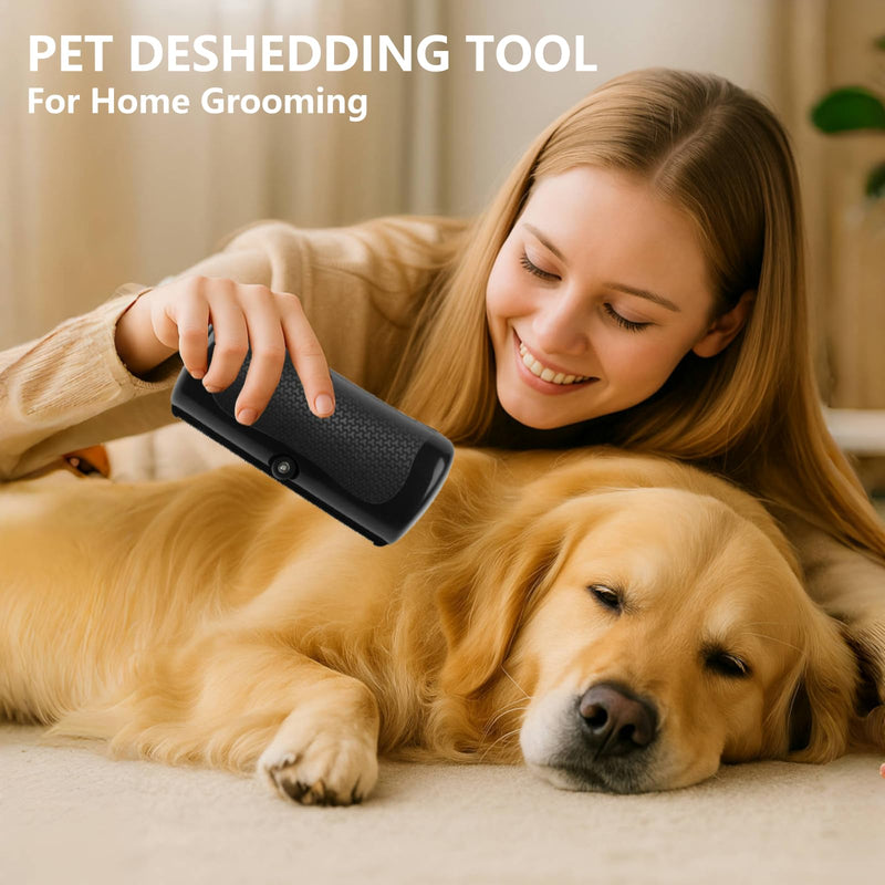 Deshedding Dog Brush, Deshedding Brush for Indoor Cats, Dogs, Effective Pet Hair Remover Comb for Short Long Hair, 2025 New Easy Clean Pet Grooming Tool for Shedding Control - PawsPlanet Australia