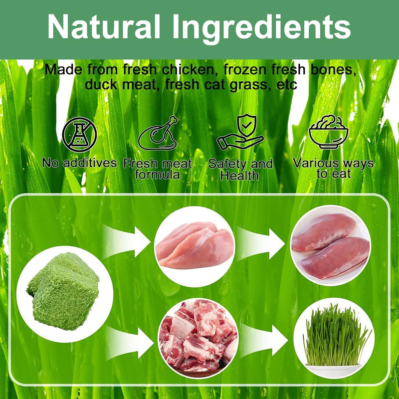 Cat grass snack, cat grass snacks for indoor use, freeze-dried cat grass for cats, cat grass teething stick, freeze-dried cat snacks, catnip, for dental care and hair tangle removal
