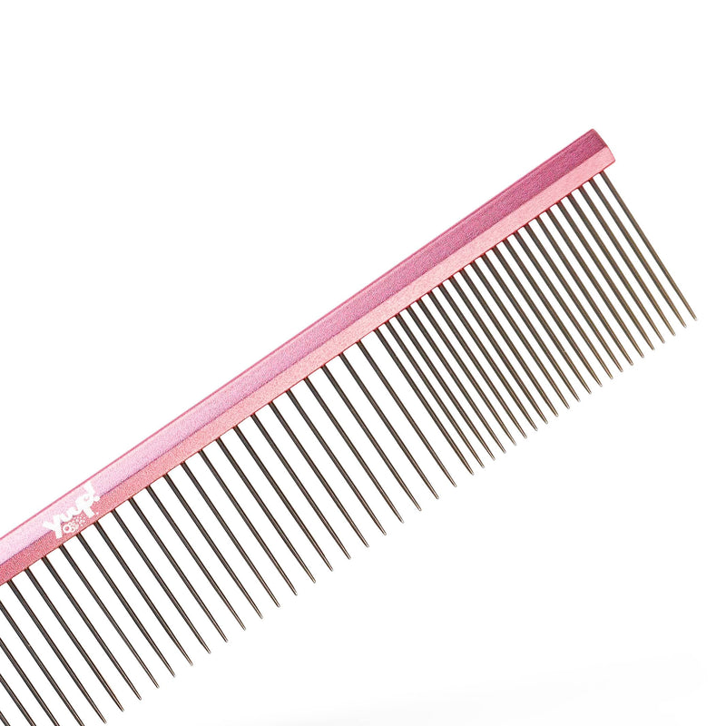 YUUP PINKCOMB Professional Comb for Dogs and Cats