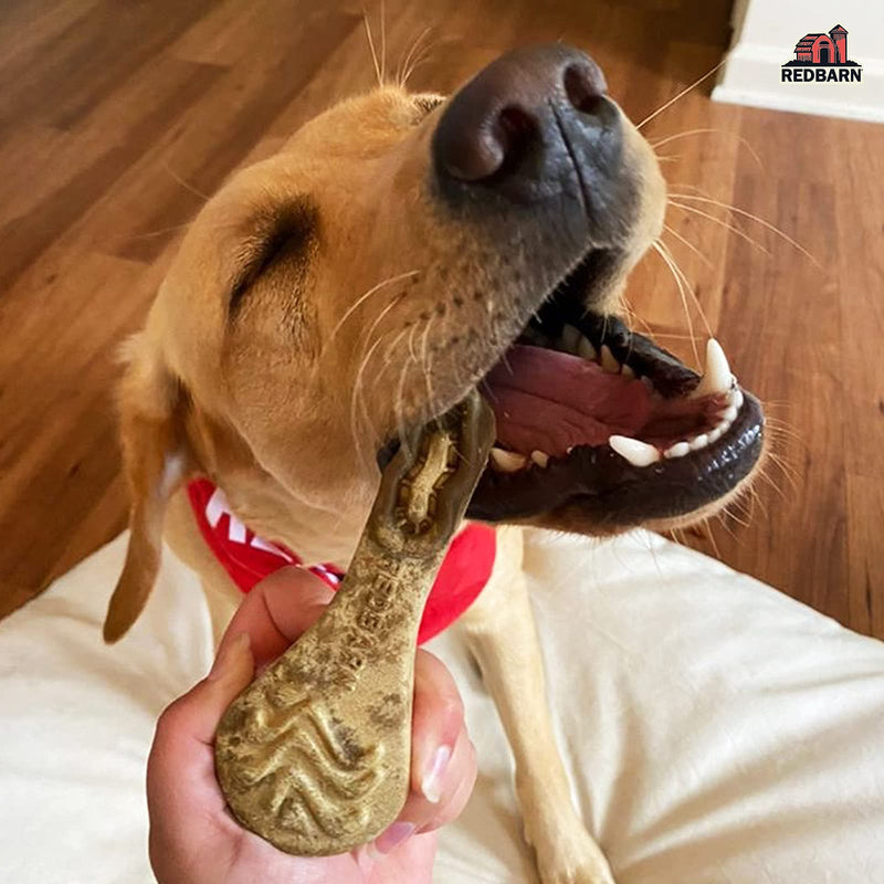 Redbarn Chew-A-Bulls (Size: Small, Shape: Brush, 24-Count (Pack of 1)) - PawsPlanet Australia