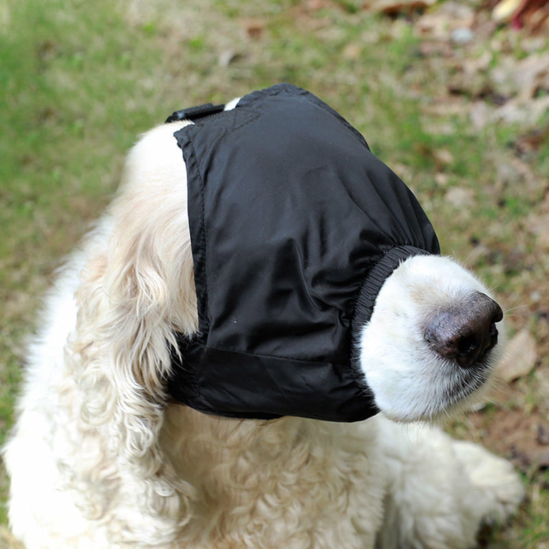 Dog Care Head vetch Soft Pet Eye Cover for Anxiety Reduction Soothing Supply Bath Roots Drying Tool Pet Stress Relief