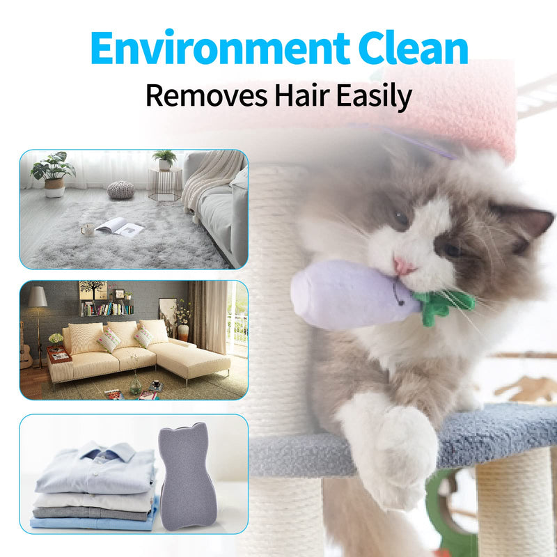 Mooncat Cat Grooming Brush - For Shedding, Long or Short Haired Cats, Removes Mats, Tangles, and Loose Fur - Massage Comb for Indoor Kittens - PawsPlanet Australia