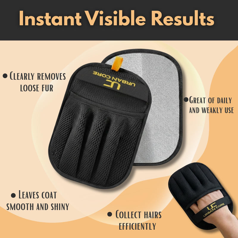 2 PCS Electrostatic Pet Hair Removal Glove for Laundry Best Dog Hair Remover Glove Magic Brush for Pet Fur Removal on Couch Use for Cat Grooming Supplies Dog Grooming Tool - PawsPlanet Australia
