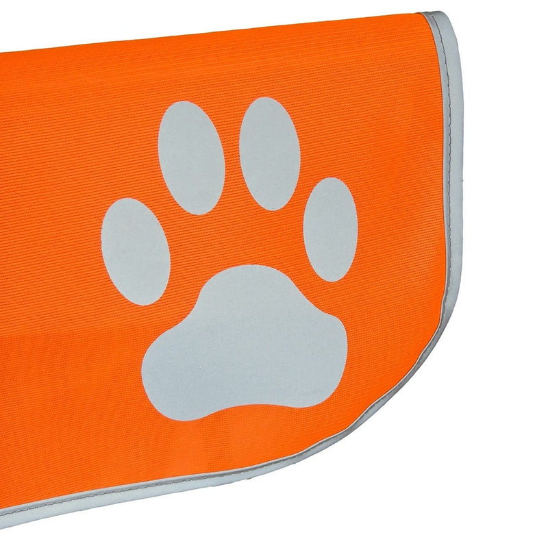 Dog Reflective Vest High Visibility Safety Jacket for Walking Running Hiking to Keep Dogs Visible Safe from Cars and Hunting Accidents Orange XL