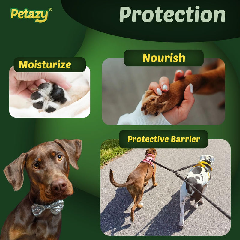 Itch Away Dog Paw Balm for Dogs - Soothes Itchy & Irritated Paws, Natural Nose & Paw Wax with Beeswax, Shea Butter, Coconut Oil, Aloe, Oat, & Vitamin E, Relief for Allergies and Sensitive Pets Itch Away - PawsPlanet Australia