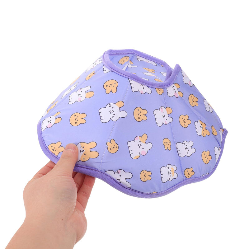 Anti-Leak Collar for Small Dogs and Cats, Adjustable Post-Operative Recovery Collar, Soft Conical Collar Made of Lightweight Material, 32 x 36 cm, Post-Surgery Protection
