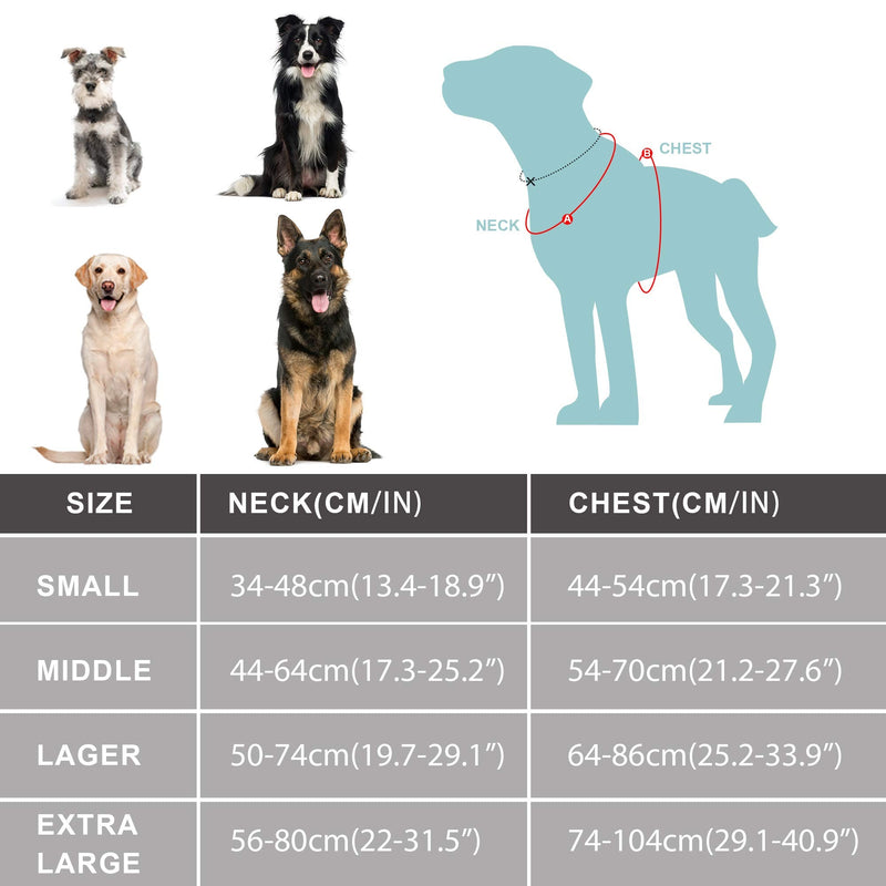 Fida Dog Harness, Multi-Functional No-Pull Pet Vest Harness with Saddle Bags Backpack, Front Leash Clip, Adjustable Soft Padded Reflective No-Choke Dog Vest Heavy Duty for Large Dog, L, Black Large (Neck:18"-26";Chest:27"-34") - PawsPlanet Australia