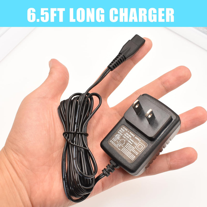 Charger Fits oneisall Low Noise Dog Clippers, Replacement Charger cord Compatible with SUPRENT Hair Clippers For-Oneisal.. - PawsPlanet Australia