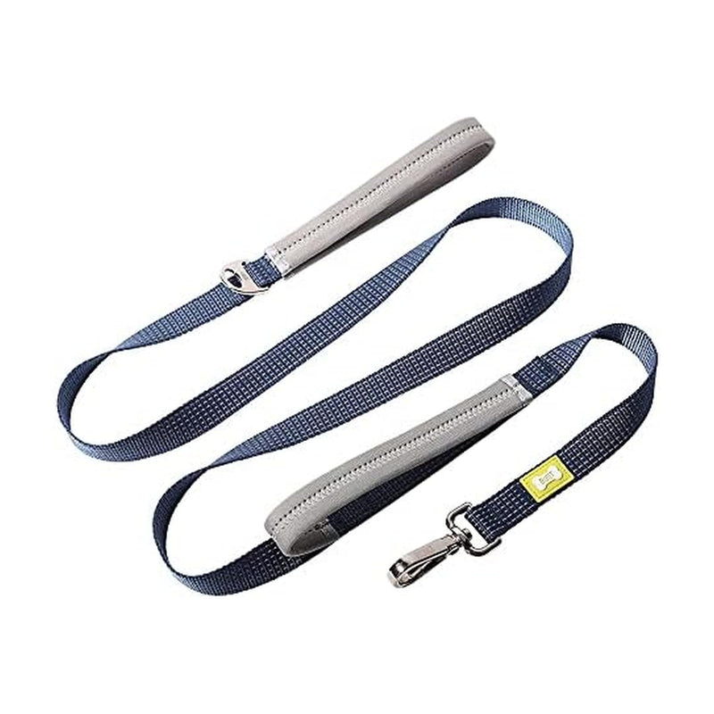 BUILT Pet Nightsafe Dog Leash Large, Navy and Yellow - PawsPlanet Australia