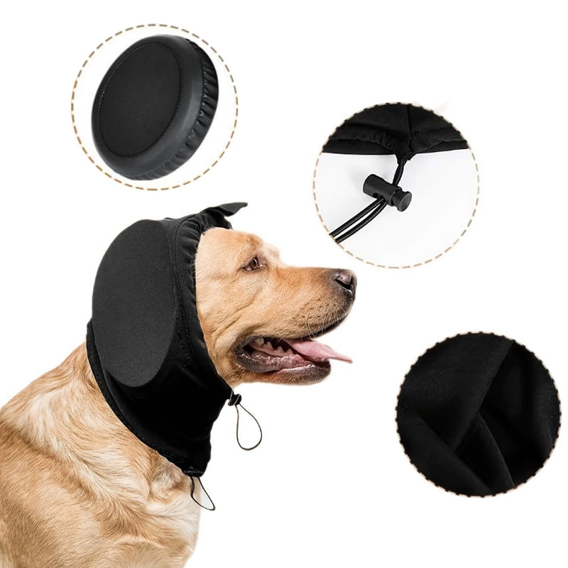 Ear Muffs for Dogs with Noise Reduction and Hearing Protection, Hearing Protection for Dogs, Soothing Hoodie for All Breeds (#1) #1