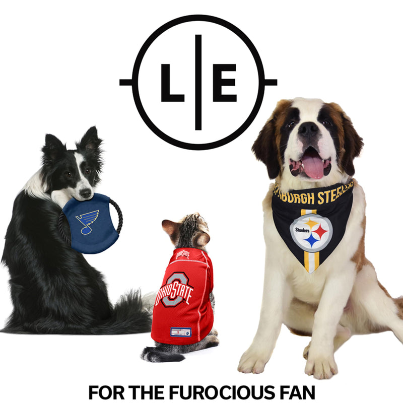 Littlearth NFL Pet Baseball Hat - Officially Licensed Teams, Sizes: XS - XL Large San Francisco 49ers - PawsPlanet Australia