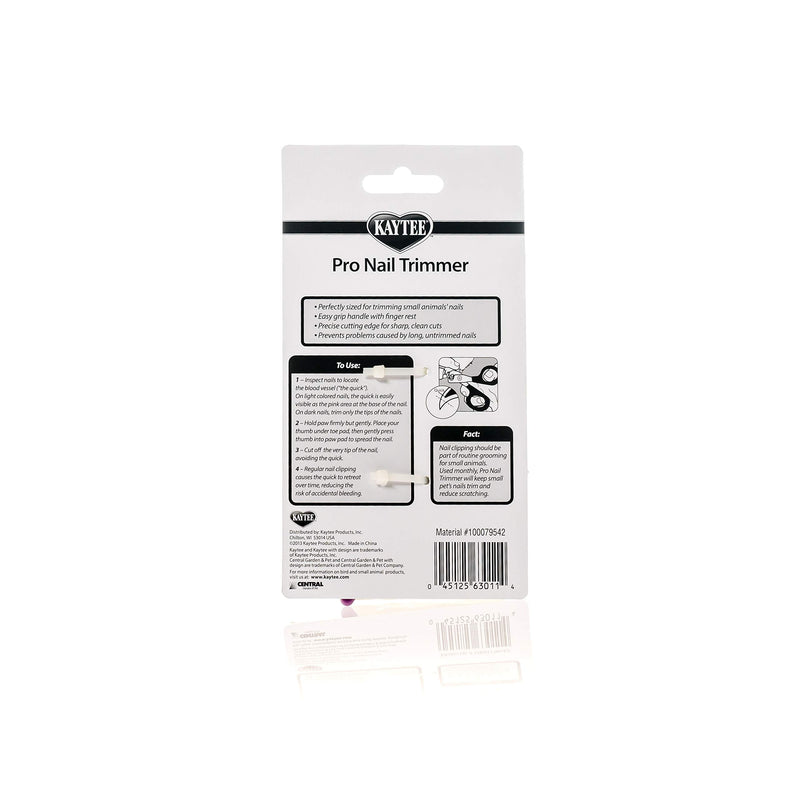 Kaytee Pro-Nail Trimmer Purple - PawsPlanet Australia