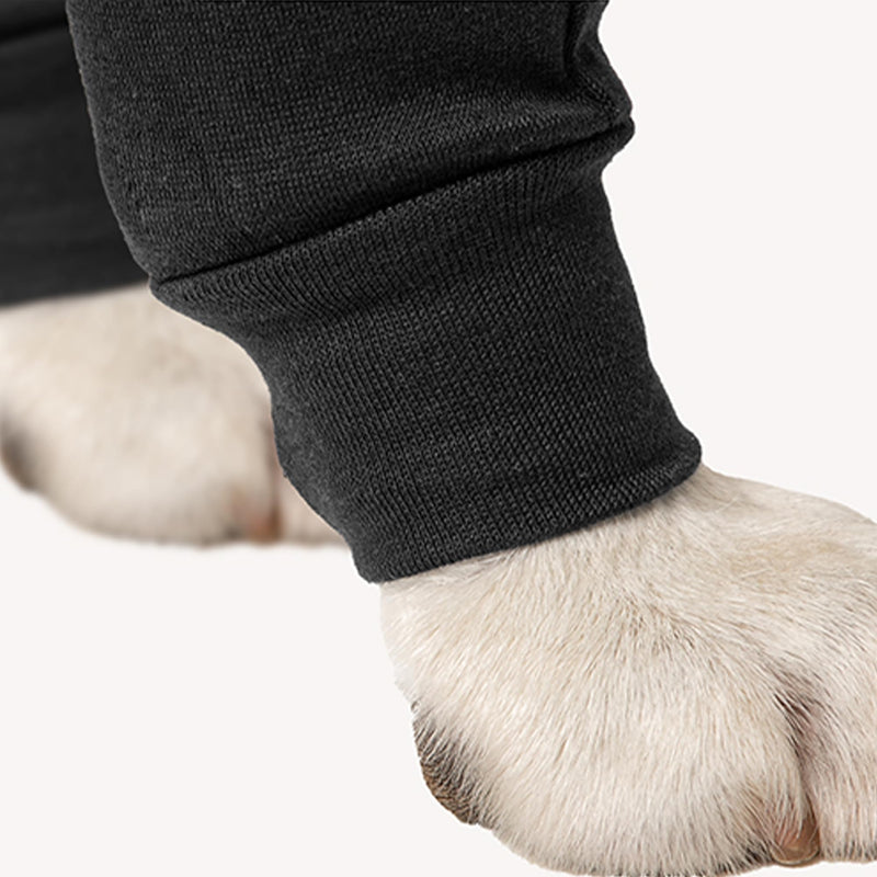 Suitical Recovery Sleeve for Dogs | Double Sleeve Front Leg Protection After Surgery | Dog Sleeve to Stop Licking | Chest Circumference 17.7”- 24” | Sleeve Length 9.1” | S | Double Sleeve - PawsPlanet Australia