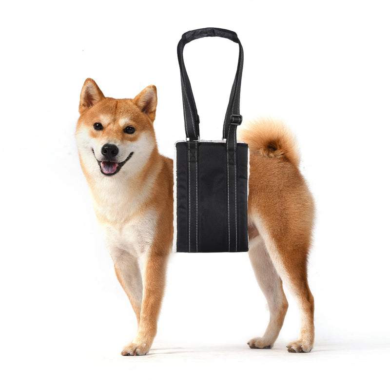 Adjustable Dog Lift Harness Dog Sling Portable Dog Sling for Back Legs Dog Lift Harness for Large Dogs Soft Lift Support and Rehab Harness for Senior,Injured,Disabled Dogs After ACL Surgery (M) M