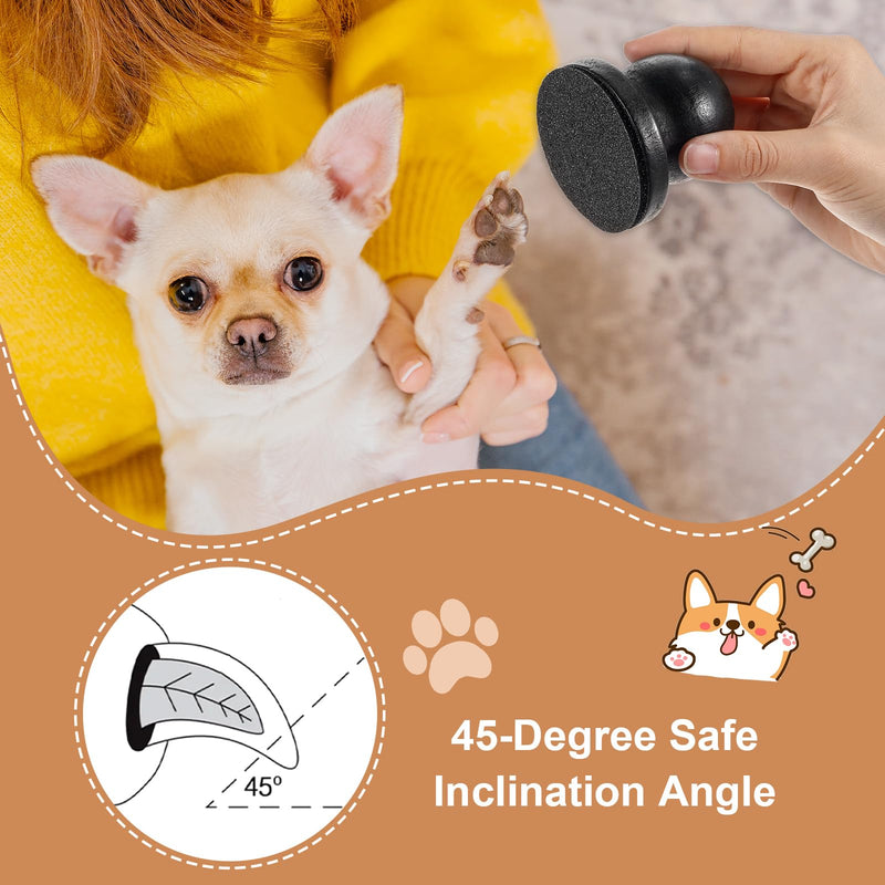 Dog Nail File with 6Pcs Replaceable Filing Disc, Dog Scratch Board for Safe and Easy Nail Care, Dog Nail Scratch Board Ensures Smooth and Healthy Nails for Dogs and Cats - PawsPlanet Australia
