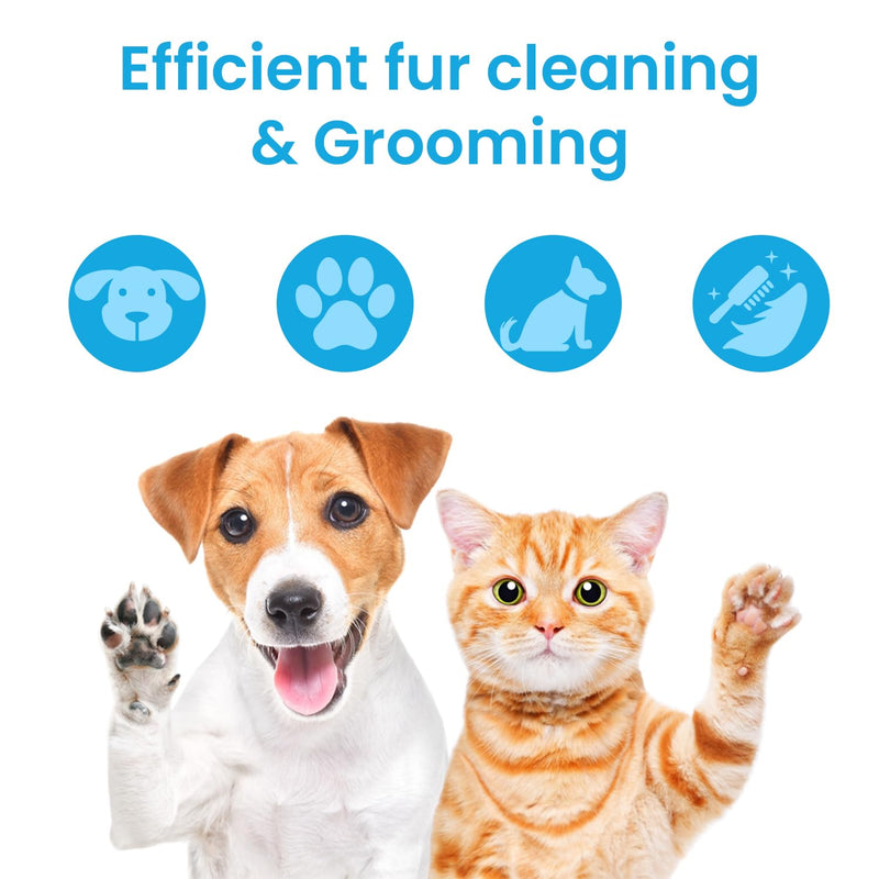 FPN Pet Cleaning Wipes – Unscented Bamboo Grooming Wipes for Dogs & Cats – No Alcohol or No Harsh Chemicals – Soft – 7x8 in (4 CT) 4 CT - PawsPlanet Australia