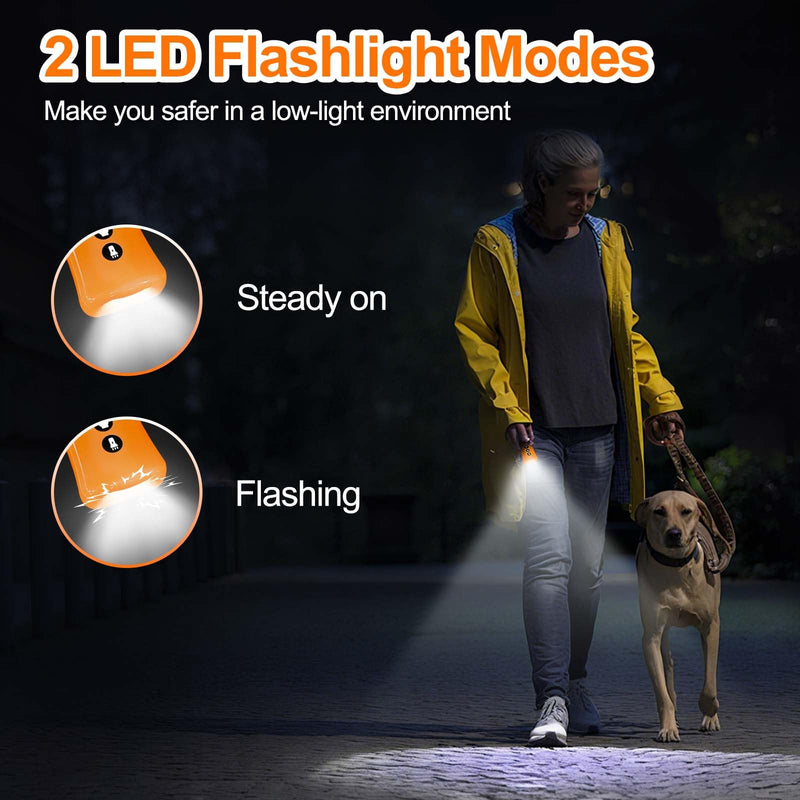 OSA Dog Bark Deterrent Device, 3X Anti Barking Device for Dogs,Variable Frequency Pet Behavior Corrector with 10 Level Ultra Sound, Anti-Bark Flashlight,Dog Barking Deterrent Devices