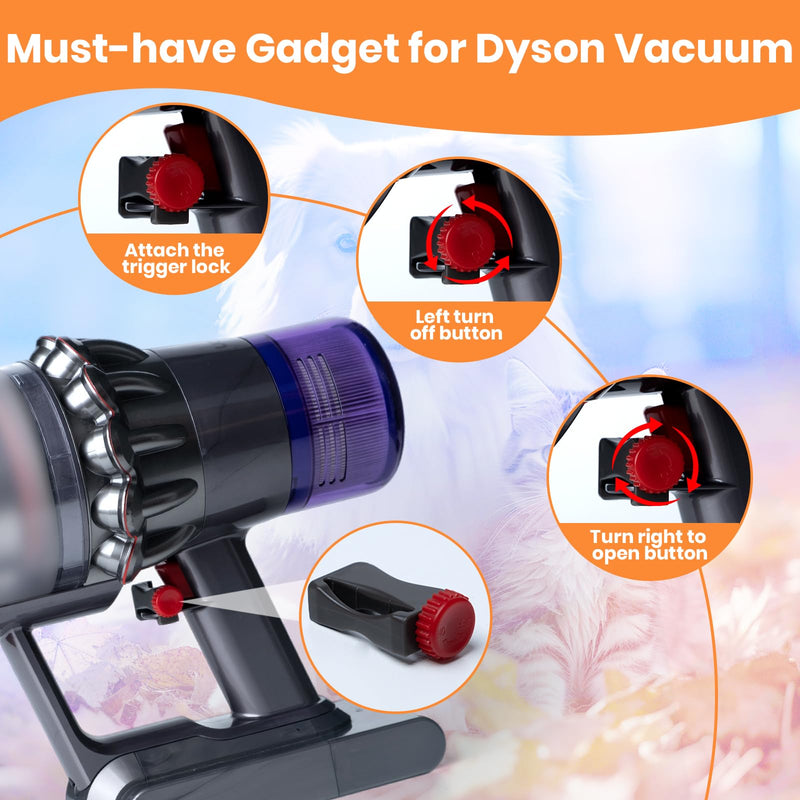 Pet Dog Hair Brush Vacuum Attachment Kit for Dyson, GRAY B - PawsPlanet Australia