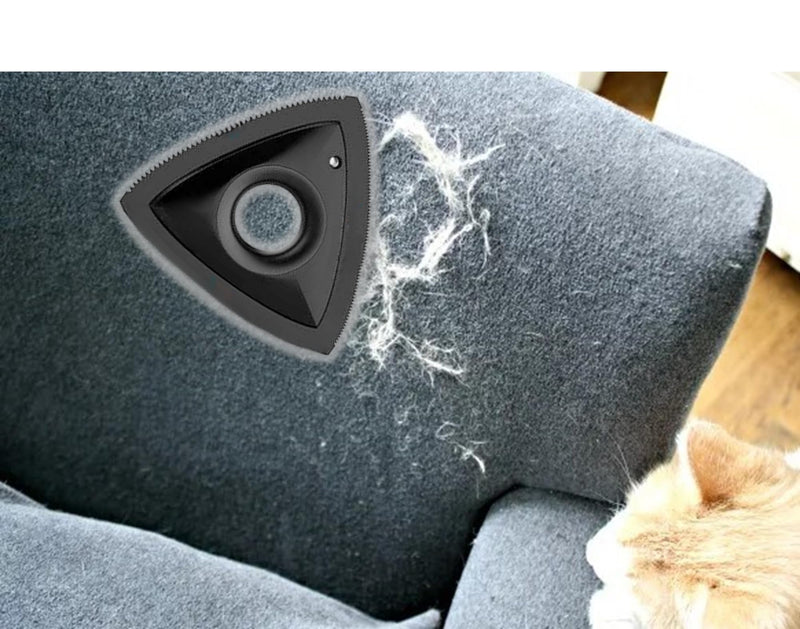 Pet Hair Cleaner for Furniture, Auto Detailing, Car Interior Dog Hair Remover, Cat Hair Remover for Couch, Dog Hair Remover, Fur, Lint, Hair Carpet and Auto Detailing Brush Cleaning Supplies, Black - PawsPlanet Australia