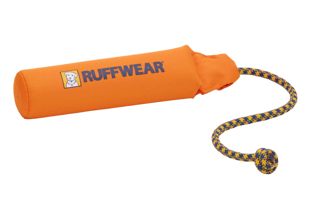 Ruffwear, Lunker Durable Floating Toy for Dogs, Campfire Orange, Medium