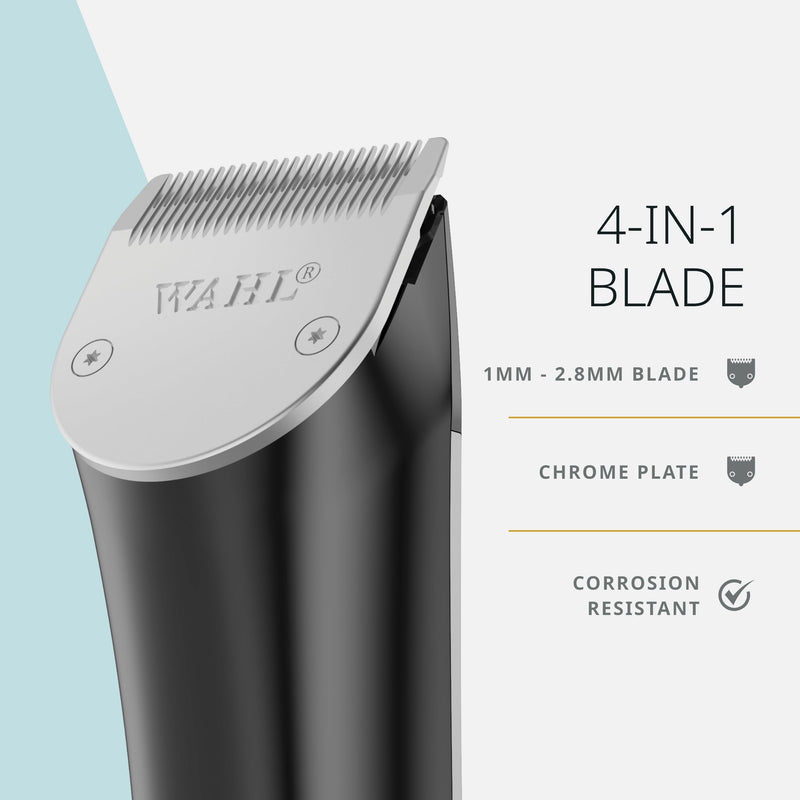 Wahl Pro Animal 4-in-1 Bladeset for Smart Clip Pet Clipper - Adjustable Grooming Blade for Light Body Clipping, Trim Work & Sanitary Areas - High-Performance, Chrome-Plated Replacement Blade - PawsPlanet Australia