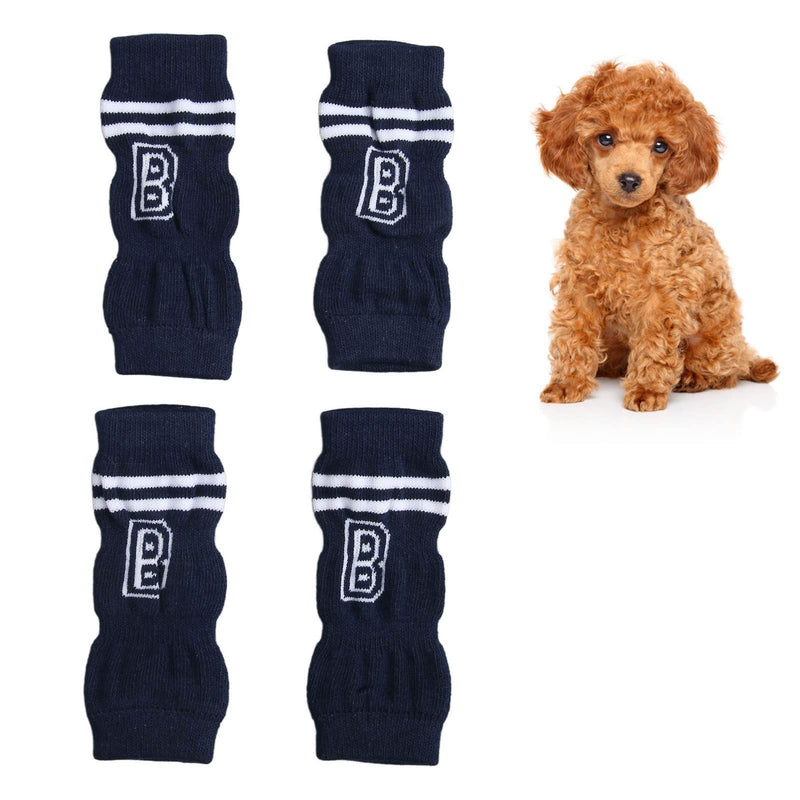 Dog Elbow Protector Cover, 4 Pieces, Joint Protection for Dog Legs, Leg Brace for Dogs, Dirt-Resistant, Style Design
