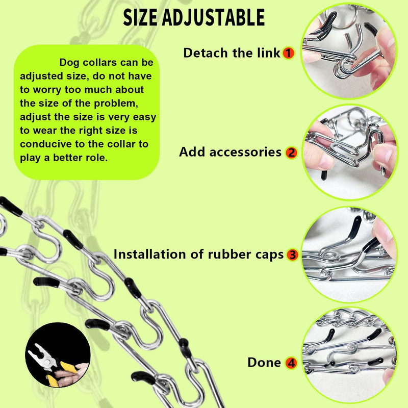 Dog Collar with Quick Release, Adjustable Dog Collar Suitable for Small, Medium, and Large Dogs (M) M - PawsPlanet Australia