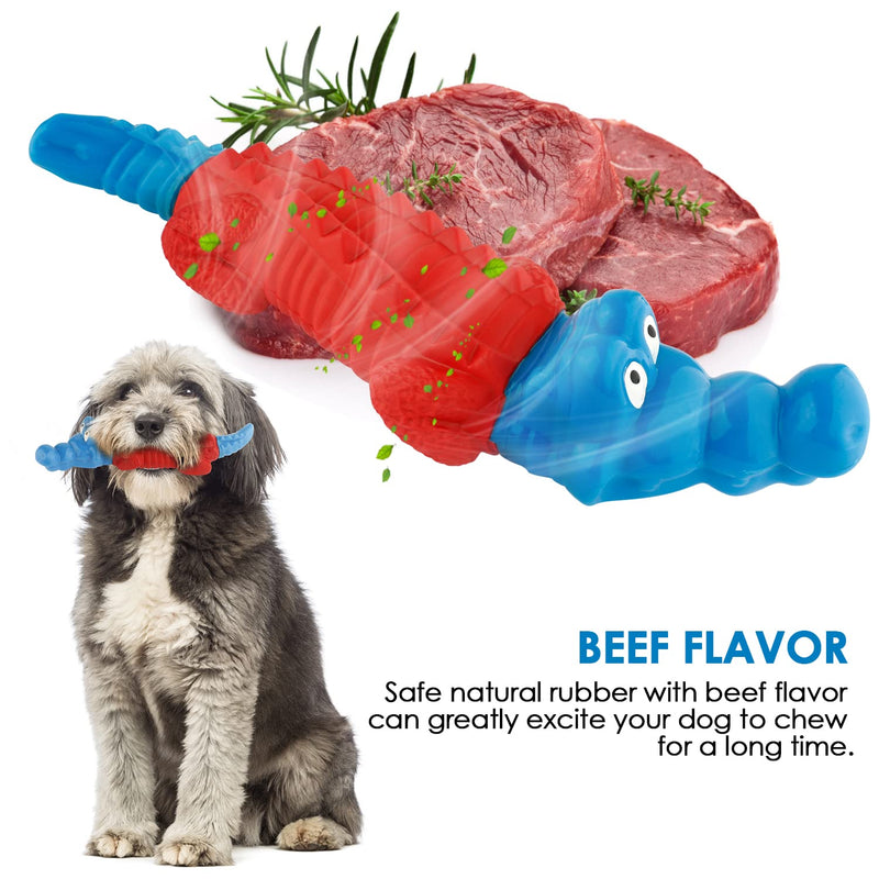 PETIZER Dog Toys for Aggressive Chewers, Non Squeak Dog Chew Toys, Interactive Dog Toys, Dog Teething Toys Made with Nylon and Rubber for Small/Medium/Large Dogs - PawsPlanet Australia